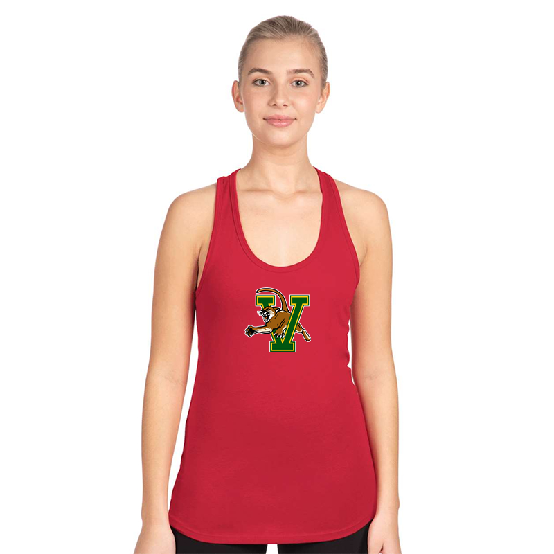 Women's Vermont Catamounts Next Level Ideal Racerback Tank